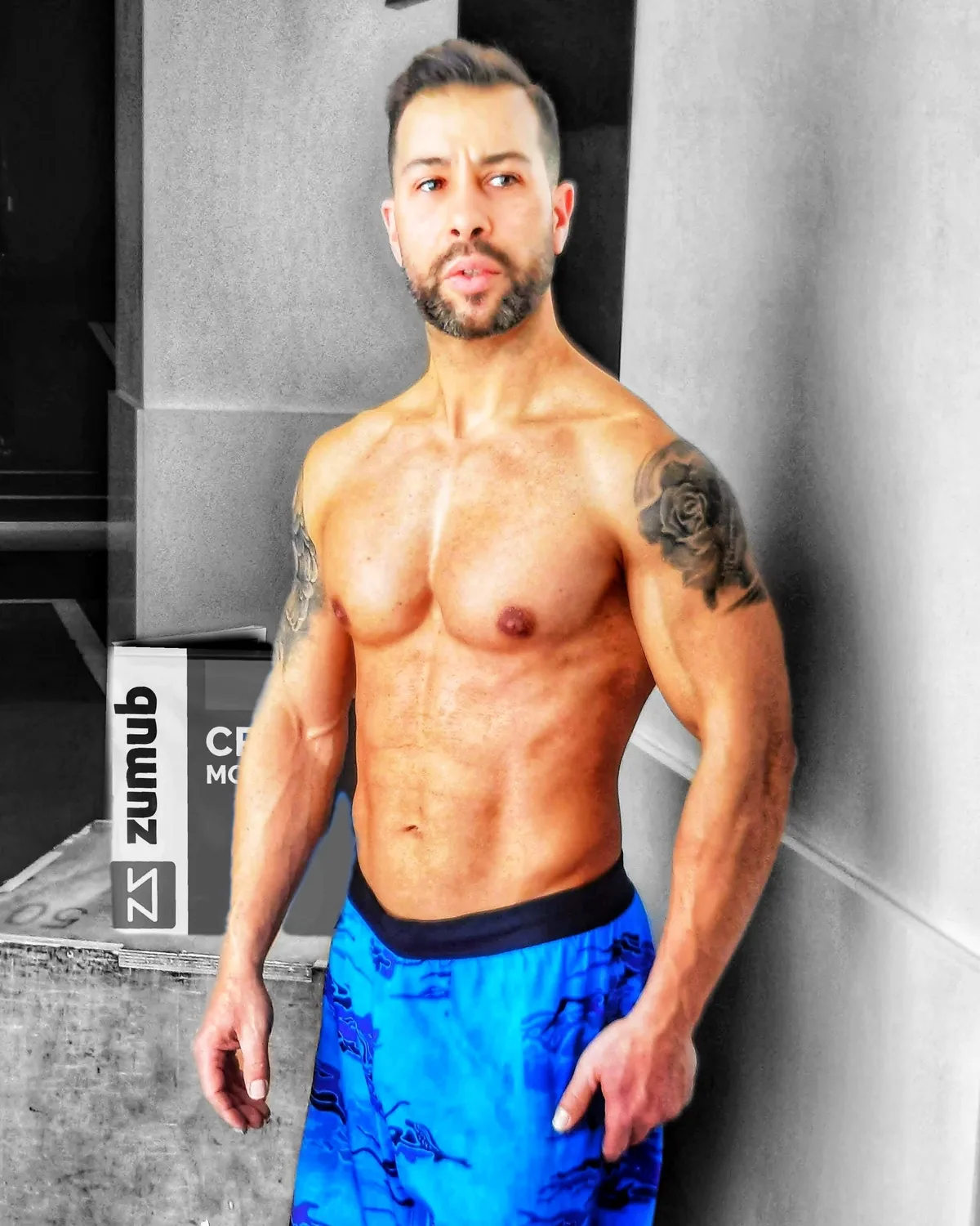 Carlos Miguel Branco, praticante de musculação há mais de 20 anos